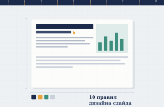10 правил хорошего дизайна презентации для новичков