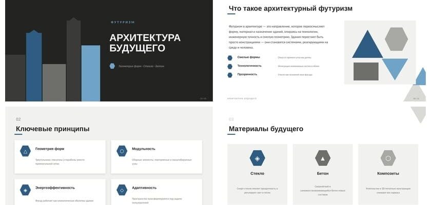 Презентация Архитектура будущего