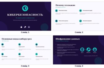 Презентация Кибербезопасность — как защитить данные