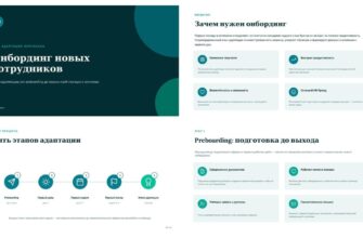 Презентация Онбординг новых сотрудников