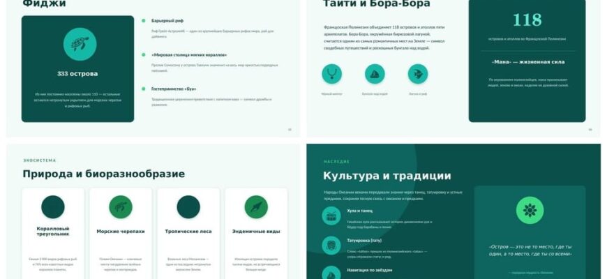Презентация Острова Тихого океана