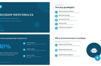 презентация Подбор персонала