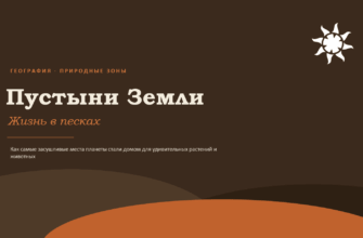 Презентация Пустыни Земли