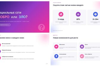 Презентация Социальные сети