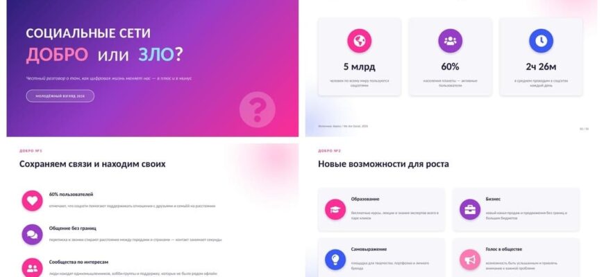 Презентация Социальные сети