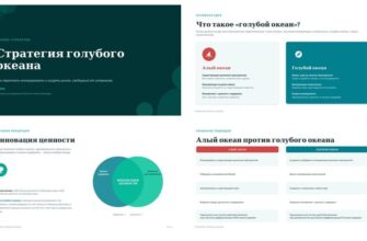 Презентация Стратегия голубого океана в бизнесе