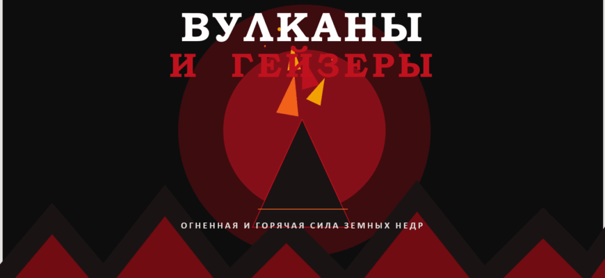 Скриншот презентации Вулканы и гейзеры Когда Земля дышит огнем